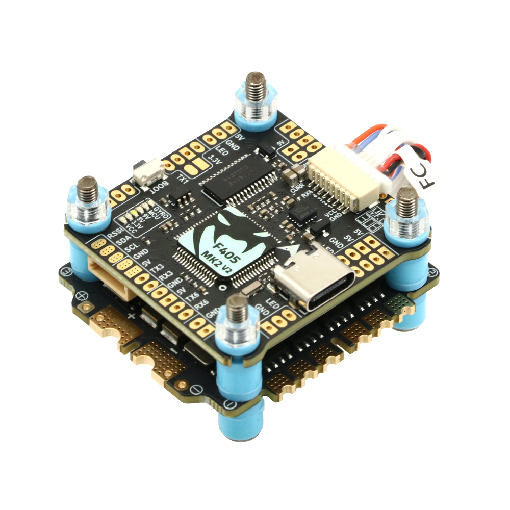 Diatone MAMBA F405MK2 F405 MK2 - مراجعة Fpv Drone Flight Controller وسعره