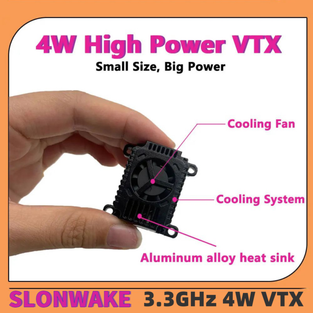 SLONWAKE FPV 3.3G 16CH 4000mW  - مراجعة Fpv Drone Antenna وسعره