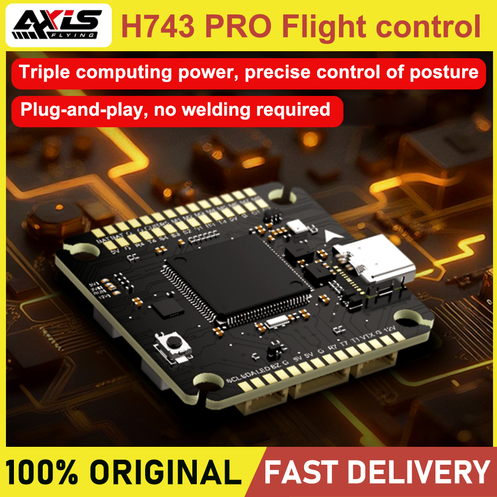 Axisflying H743 PRO Flight Con - مراجعة Fpv Drone Flight Controller وسعره