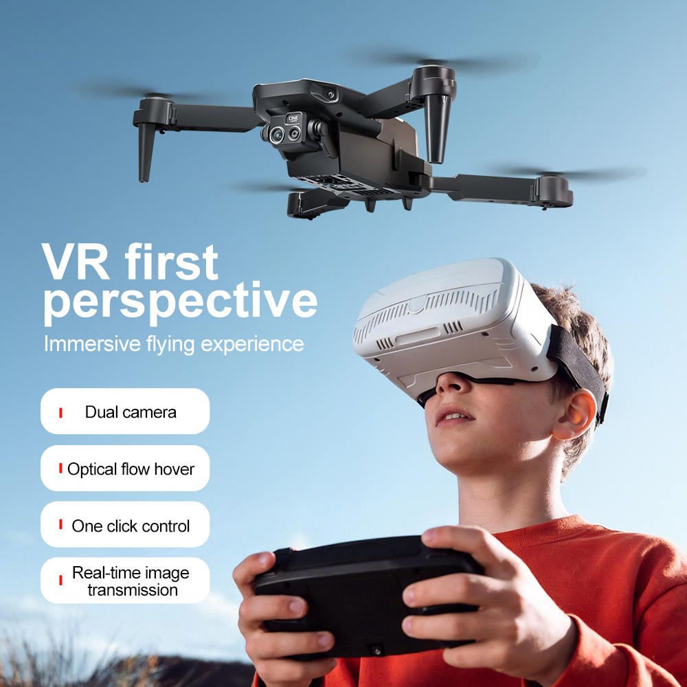 M1 Foldable Drone HD Camera Op - مراجعة Fpv Drone Goggles وسعره