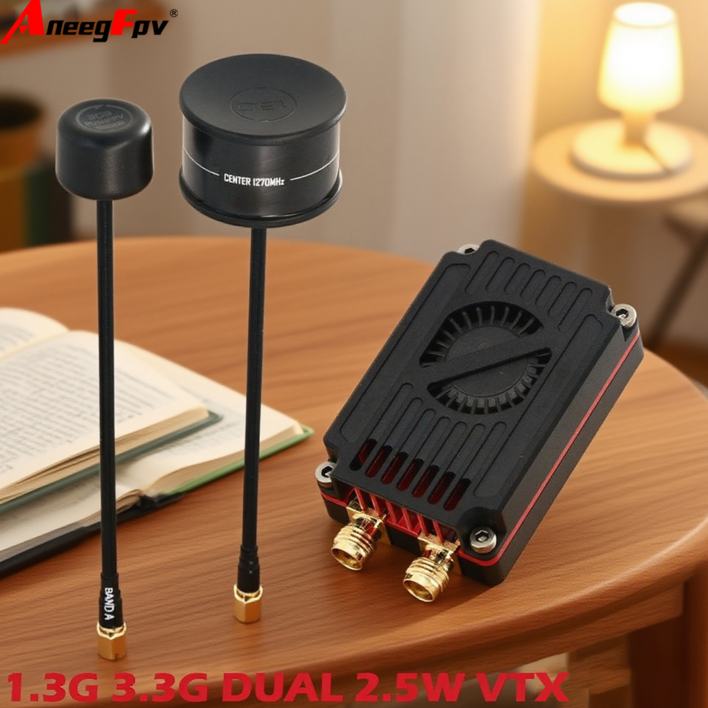 RUSH FPV 3.3G&1.3G Dual-Band 2 - مراجعة Fpv Drone Antenna وسعره