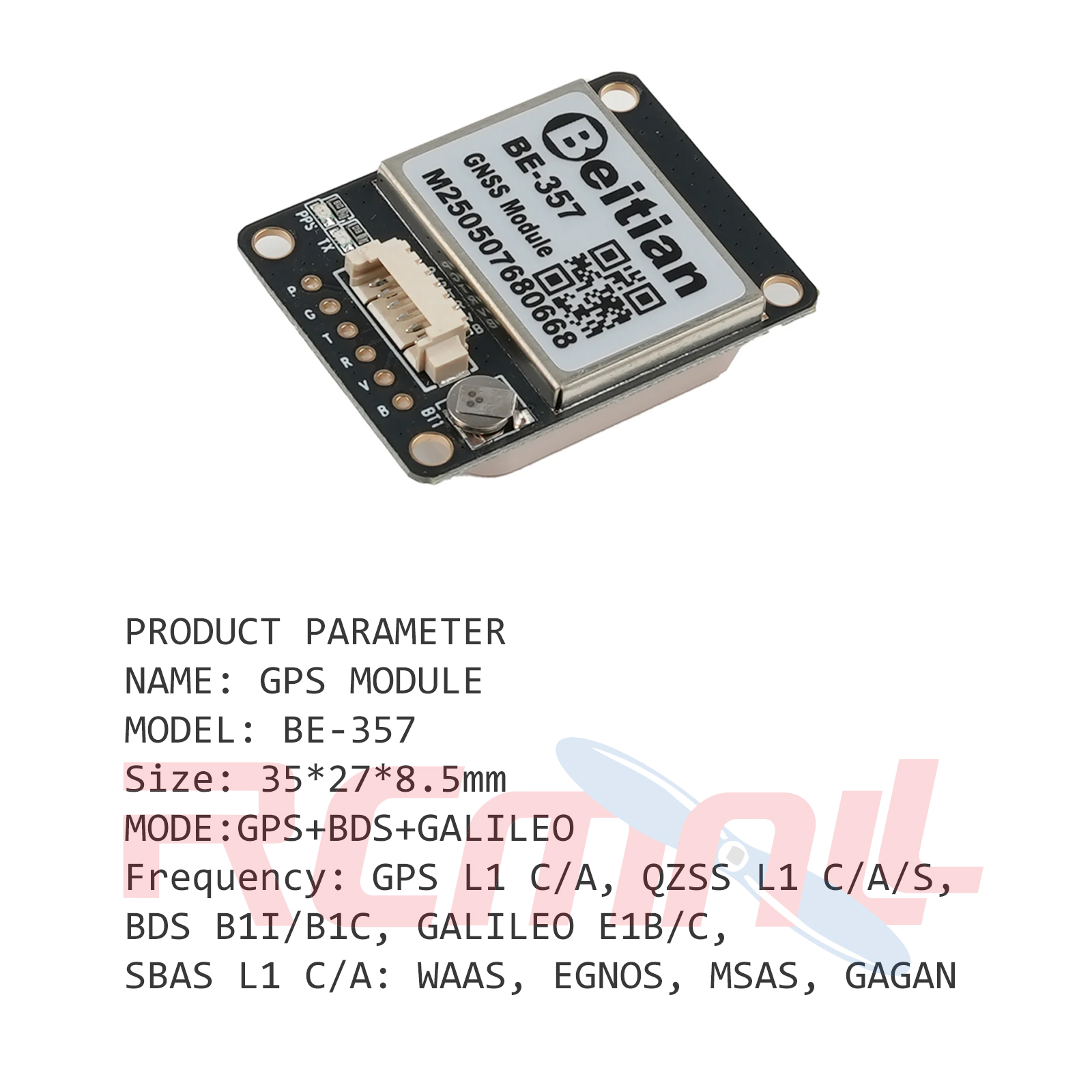 10PCS/LOT Beitian BE-357 BE357 - مراجعة Fpv Drone Flight Controller وسعره