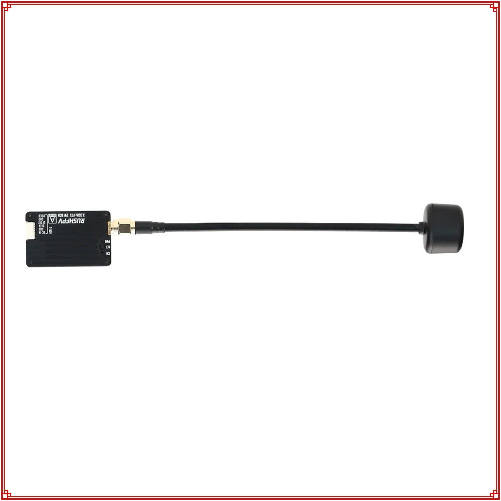2026 New RUSHFPV 3.3G 2W VTX T - مراجعة Fpv Drone Antenna وسعره