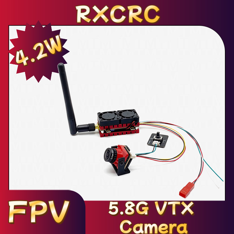 RXCRC 5.8G 48CH 4.2W High Powe - مراجعة Fpv Drone Camera وسعره