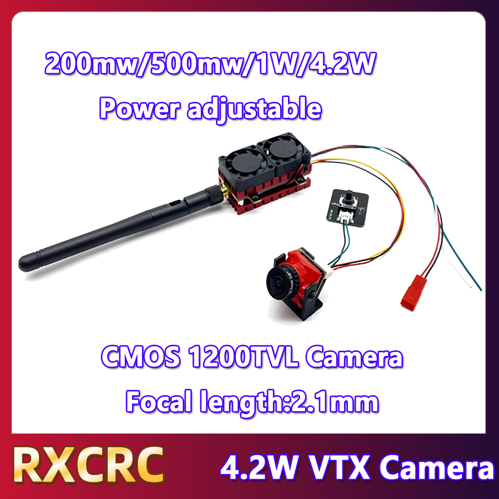 RXCRC 5.8G 48CH 4.2W High Powe - مراجعة Fpv Drone Camera وسعره