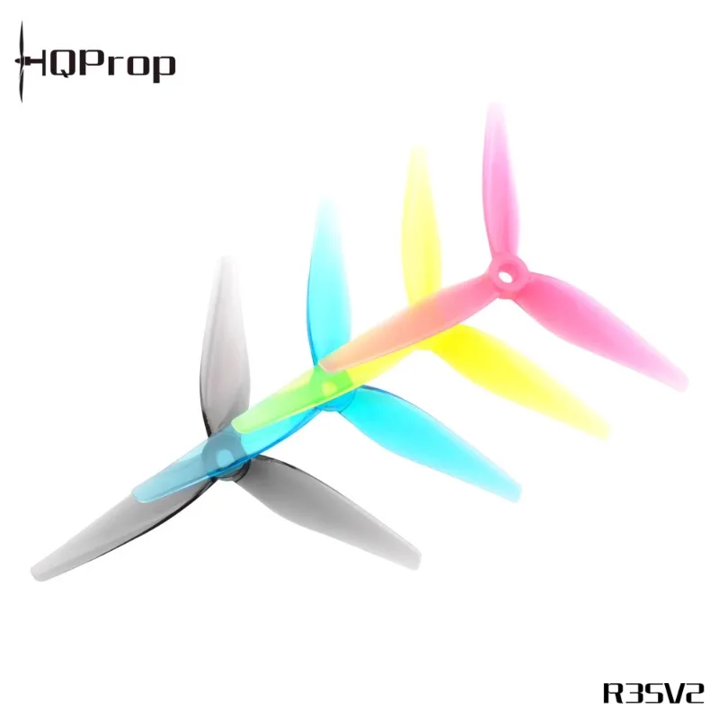 12 PCS / 6 Pairs HQProp 5135V2 - مراجعة Fpv Drone Quadcopter وسعره