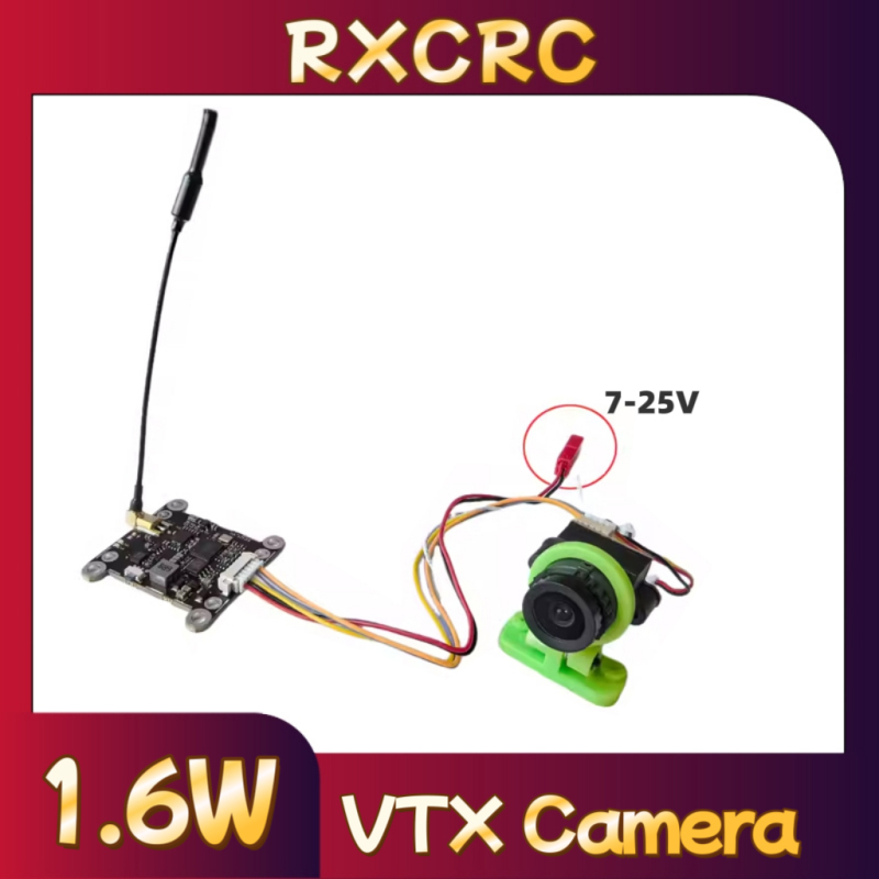 RXCRC 5.8G Module 48CH 1.6W VT - مراجعة Fpv Drone Camera وسعره