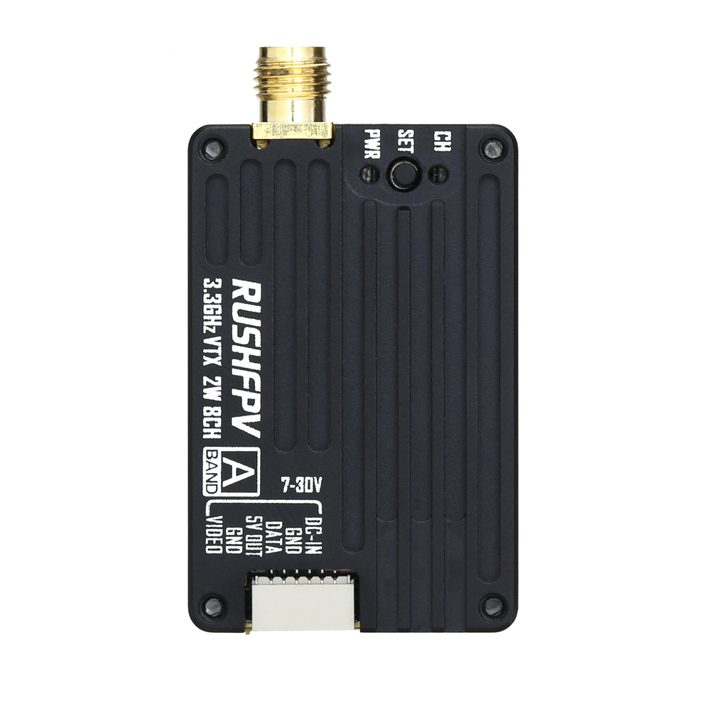 RUSHFPV 3.3G 2W VTX Transmitte - مراجعة Fpv Drone Antenna وسعره