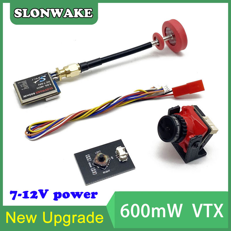 Ready to use 5.8G 48CH 600mW v - مراجعة Fpv Drone Camera وسعره