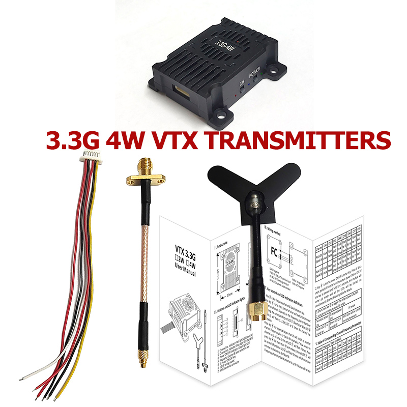 3.3GHz 3.3G 4W FPV Drones Mode - مراجعة Fpv Drone Antenna وسعره