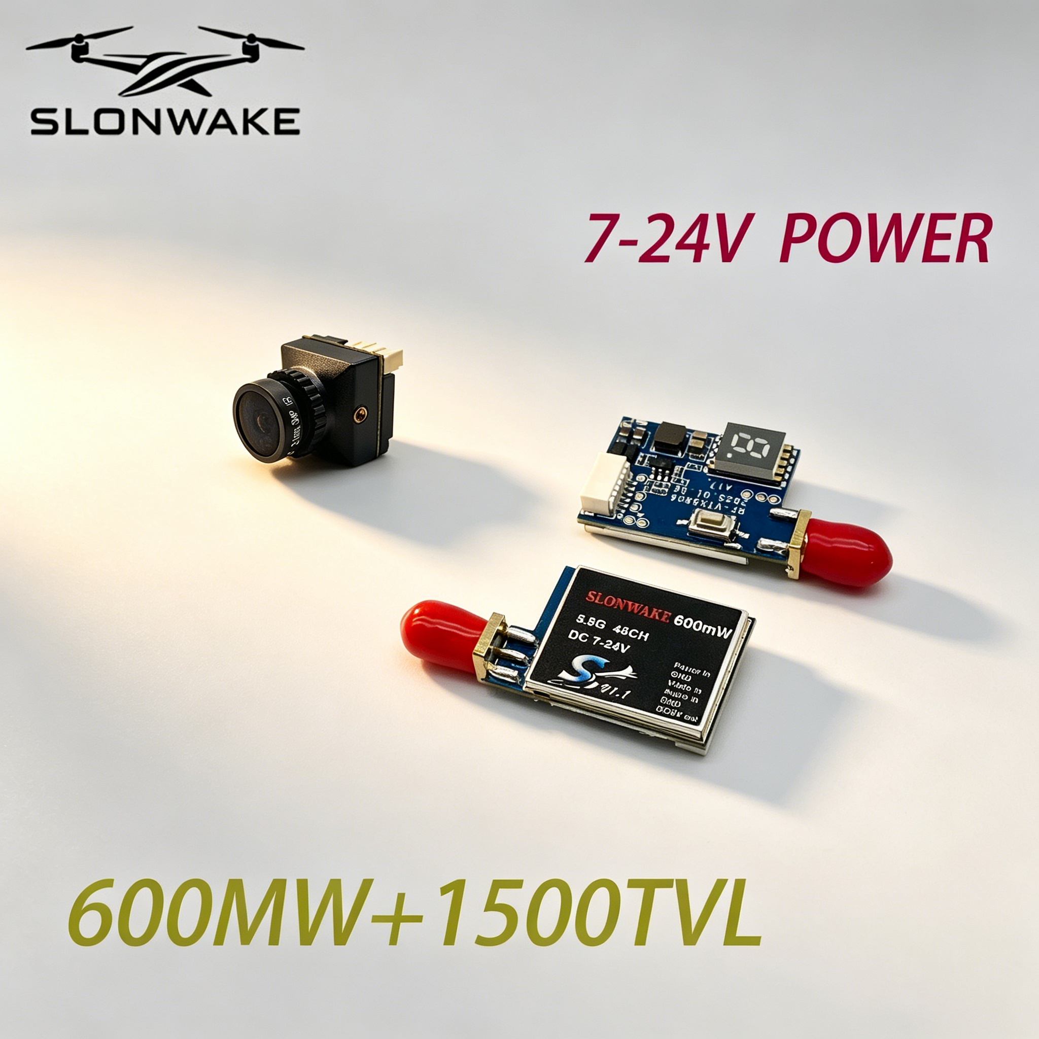 5.8GHz 600mw Video Transmitter - مراجعة Fpv Drone Camera وسعره