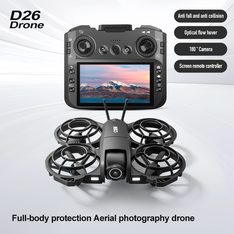 D26 Drone 4K Aerial HD 180° Ca - مراجعة Fpv Drone Charger وسعره