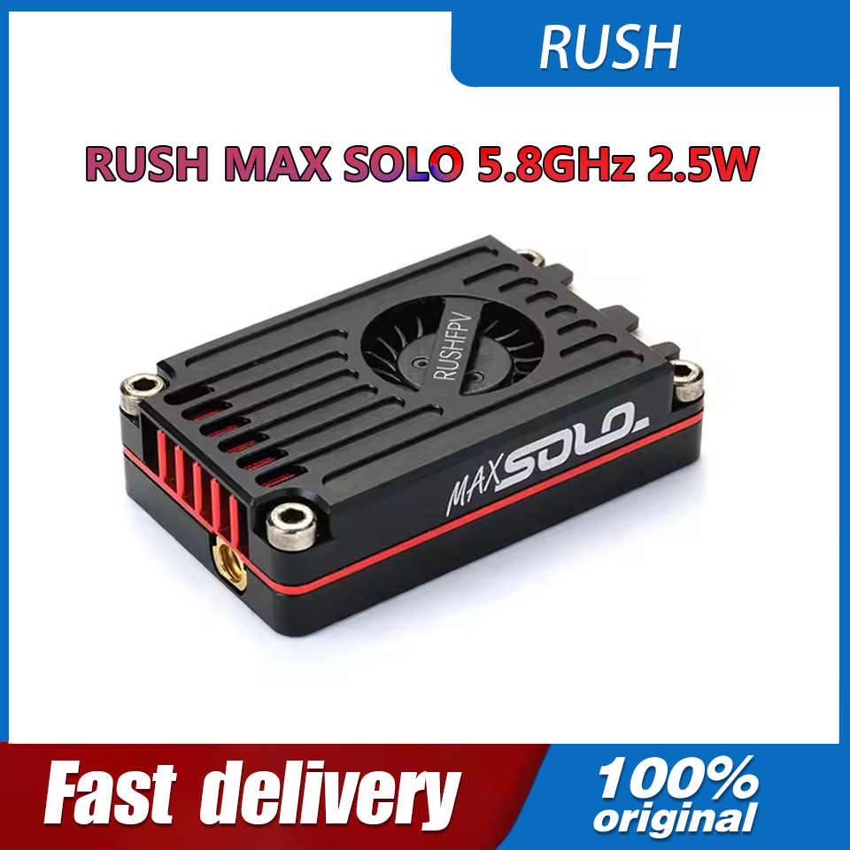 RUSH MAX SOLO 5.8GHz 2.5W VTX  - مراجعة Fpv Drone Vtx وسعره