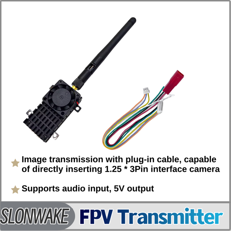 SLONWAKE 5.8G 3000mW Simulatio - مراجعة Fpv Drone Vtx وسعره