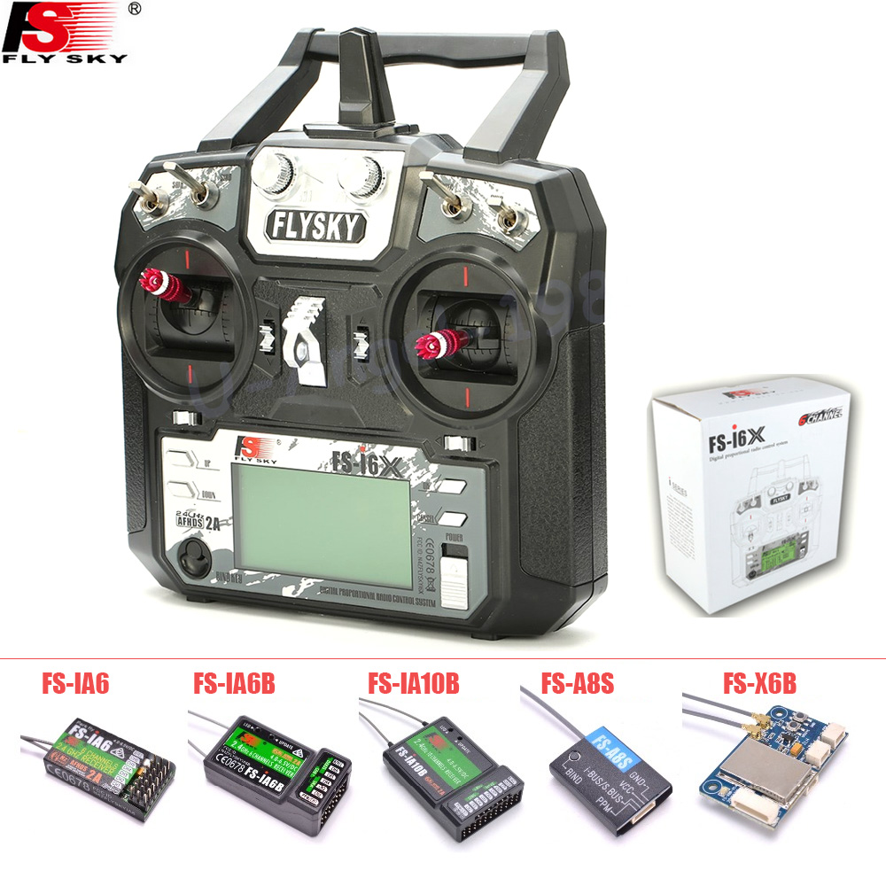 FLYSKY FS-i6X FS i6X 10CH 2.4G - مراجعة Fpv Drone Battery وسعره