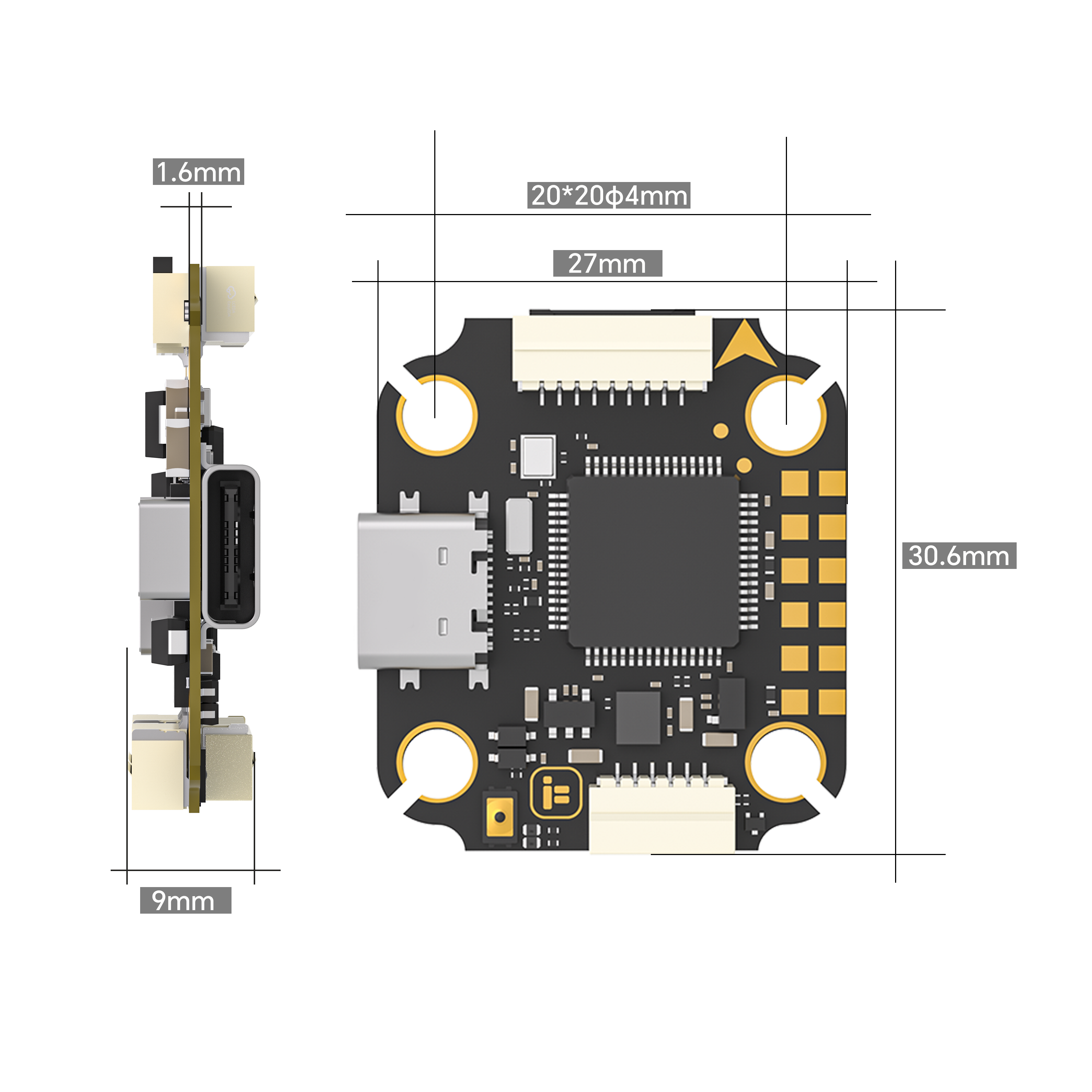 iFlight Borg F7 Mini Stack Fli - مراجعة Fpv Drone Flight Controller وسعره