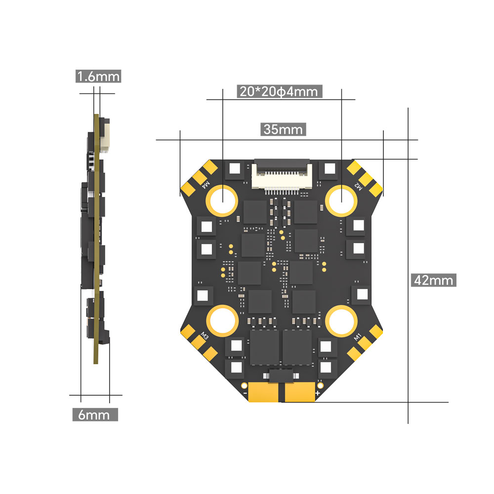 iFlight Borg F7 Mini Stack Fli - مراجعة Fpv Drone Flight Controller وسعره