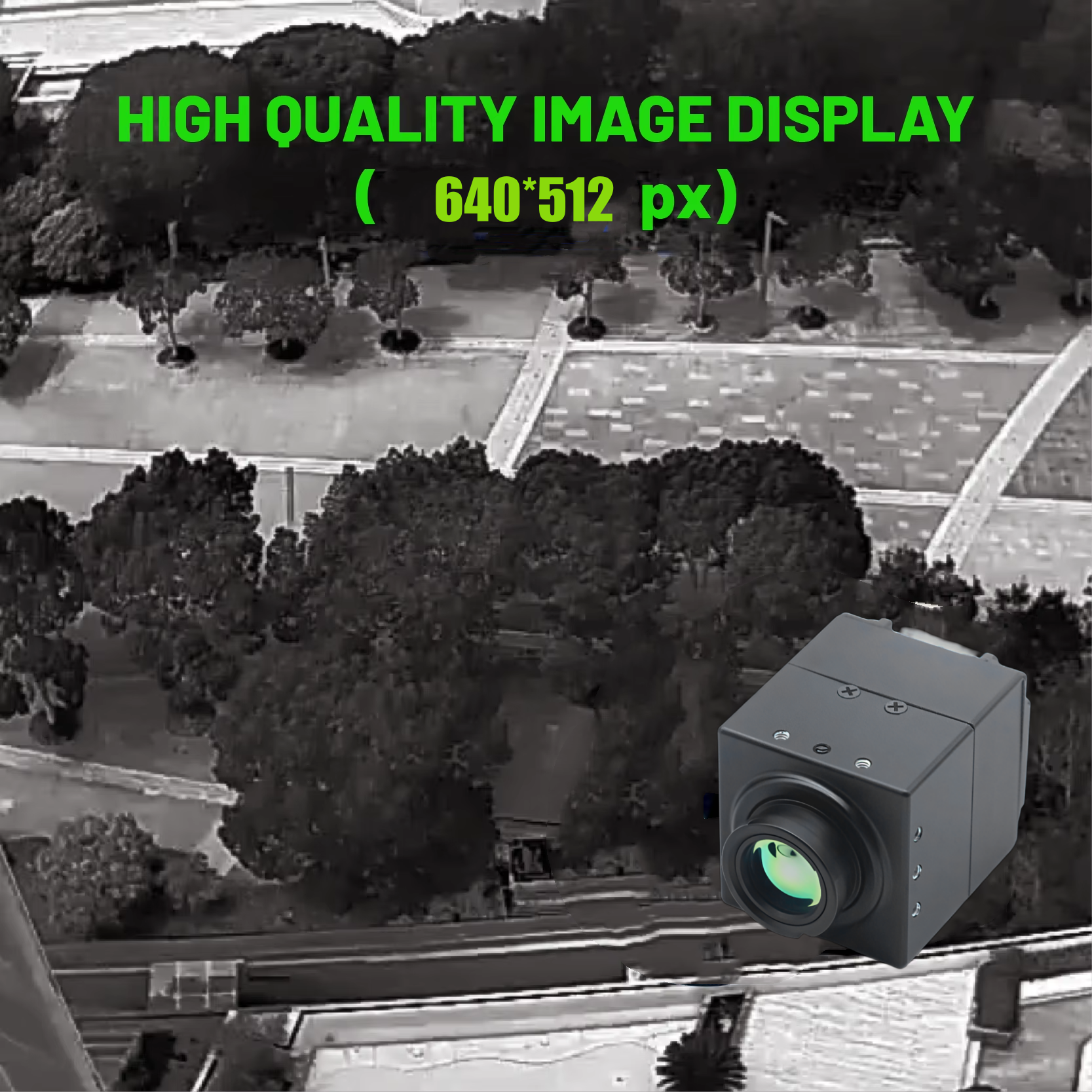 Uncooled 640x512 50Hz Radiomet - مراجعة Fpv Drone Camera وسعره