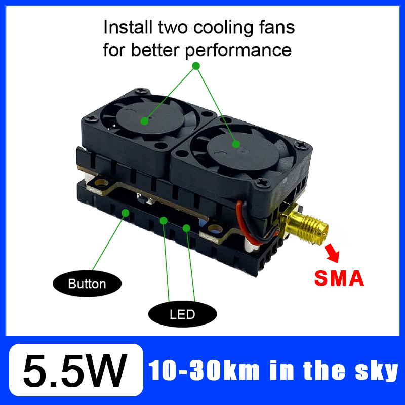 Long Range 5.8GHz 5.5W Video T - مراجعة Fpv Drone Flight Controller وسعره