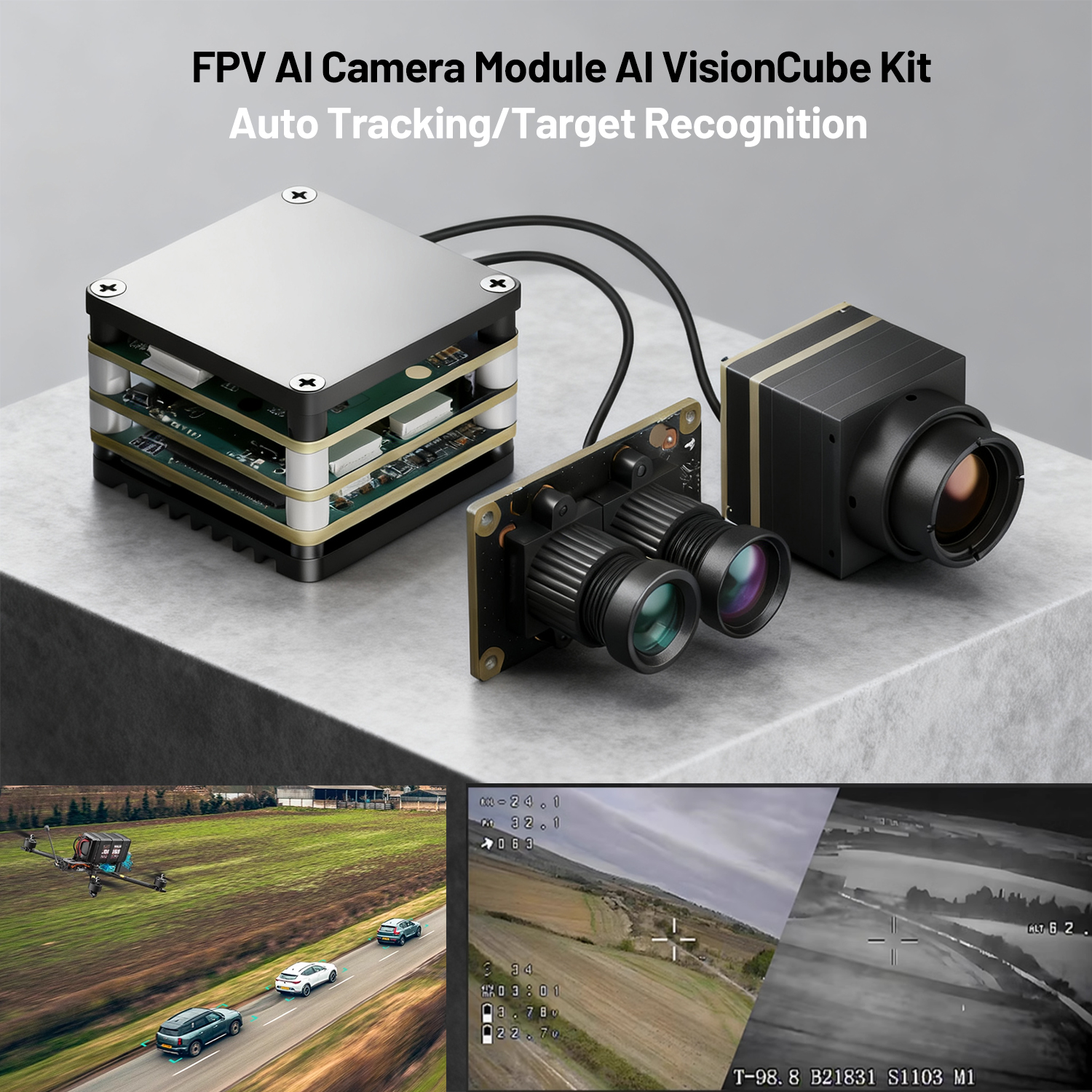 FPV AI Camera Module AI Vision - مراجعة Fpv Drone Camera وسعره