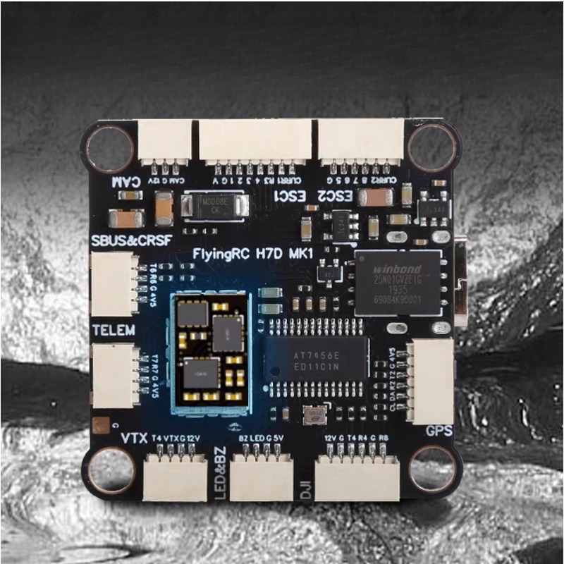 FlyingRC H7D H743 Flight Contr - مراجعة Fpv Drone Flight Controller وسعره