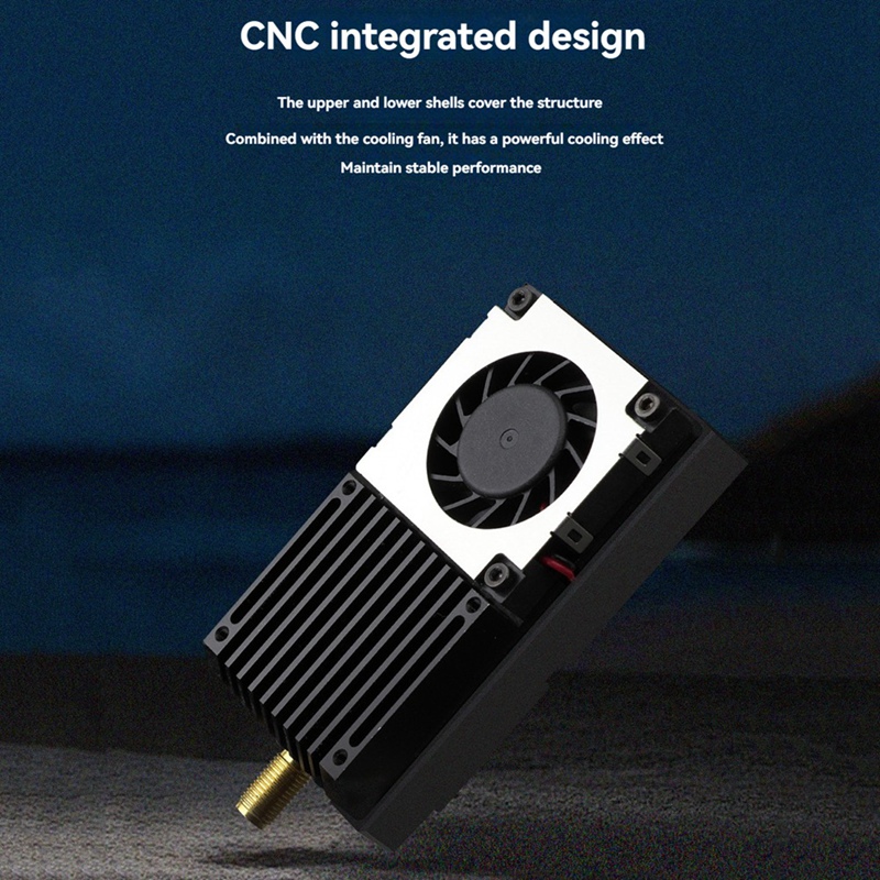 5.8G 5.5W VTX 64CH High Power  - مراجعة Fpv Drone Transmitter وسعره