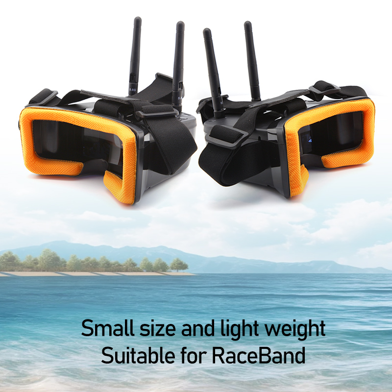 VR009 FPV Video Goggles 3Inch  - مراجعة Fpv Drone Antenna وسعره