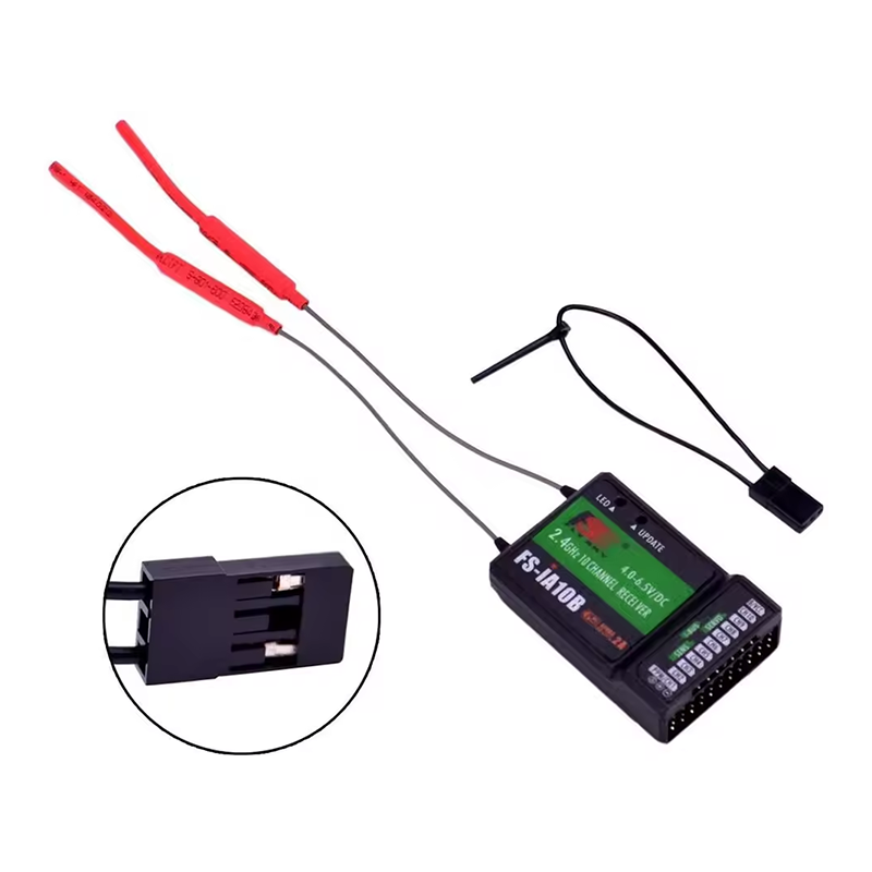 Flysky FS-iA10B 2.4G 10 Channe - مراجعة Fpv Drone Receiver وسعره