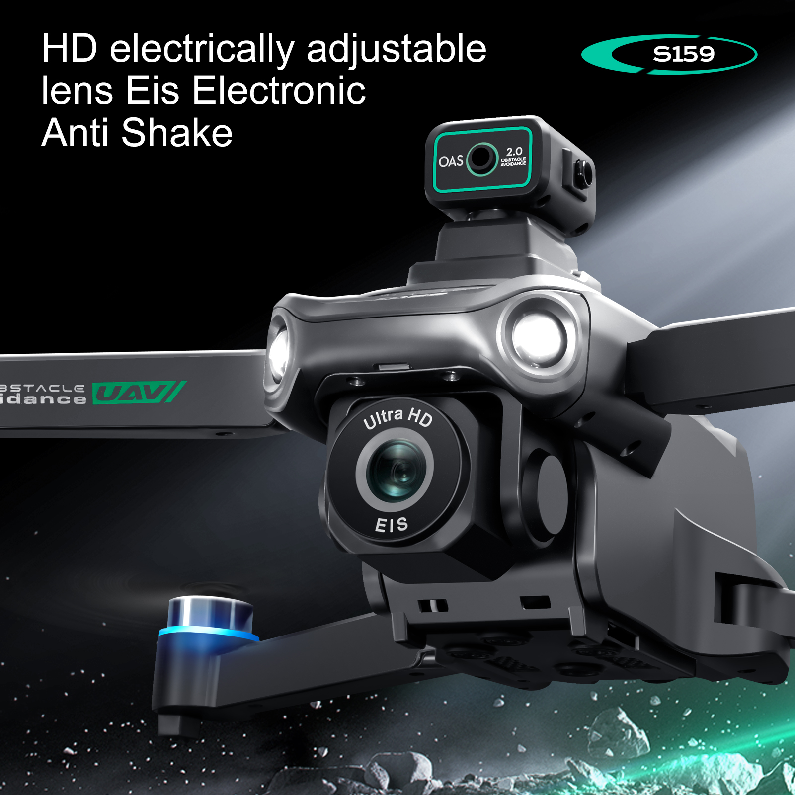 S159 GPS Drone 4K Profesional  - مراجعة Fpv Drone Charger وسعره