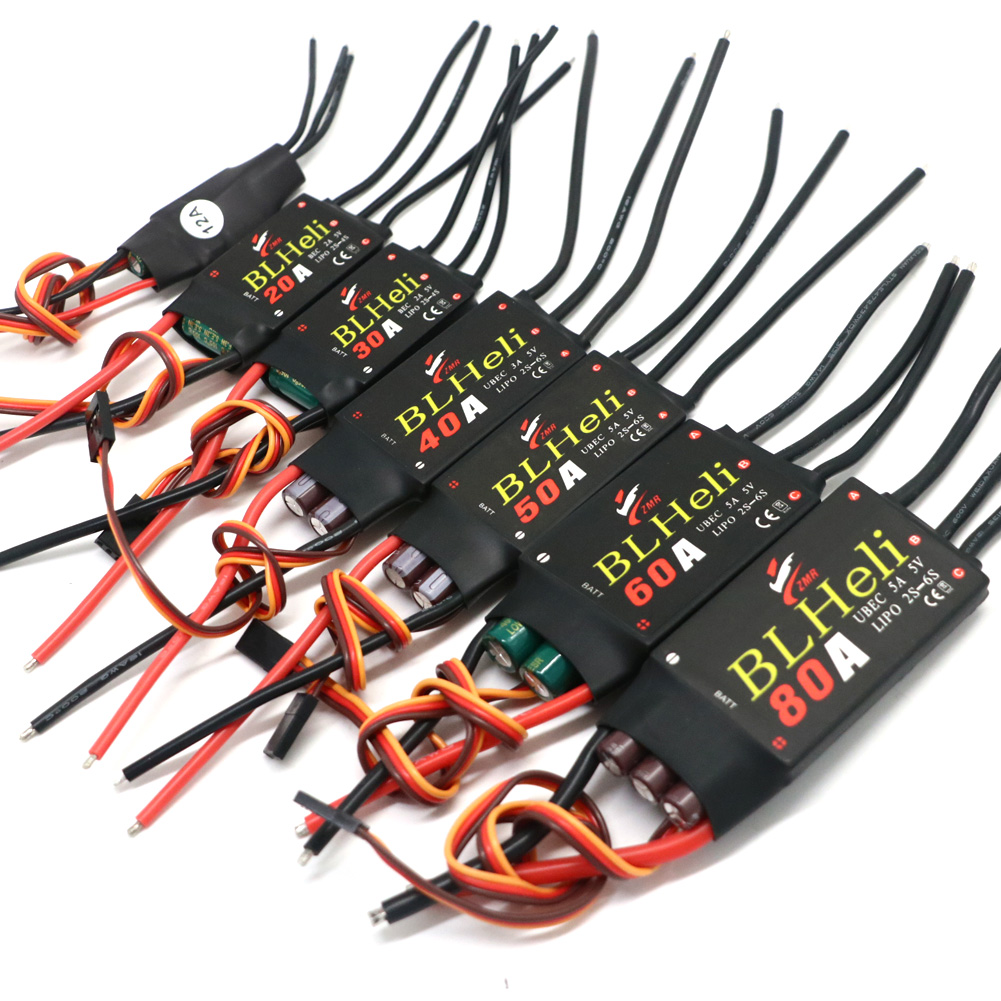 BLHeli Brushless ESC 80A 12A 2 - مراجعة Fpv Drone Receiver وسعره
